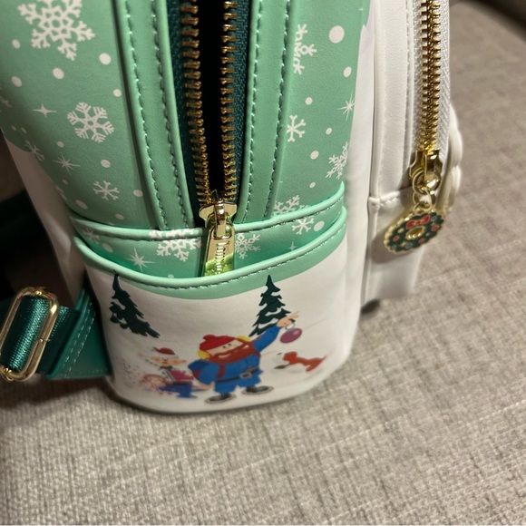Loungefly Rudolph Backpack and matching wallet - Picture 5 of 15
